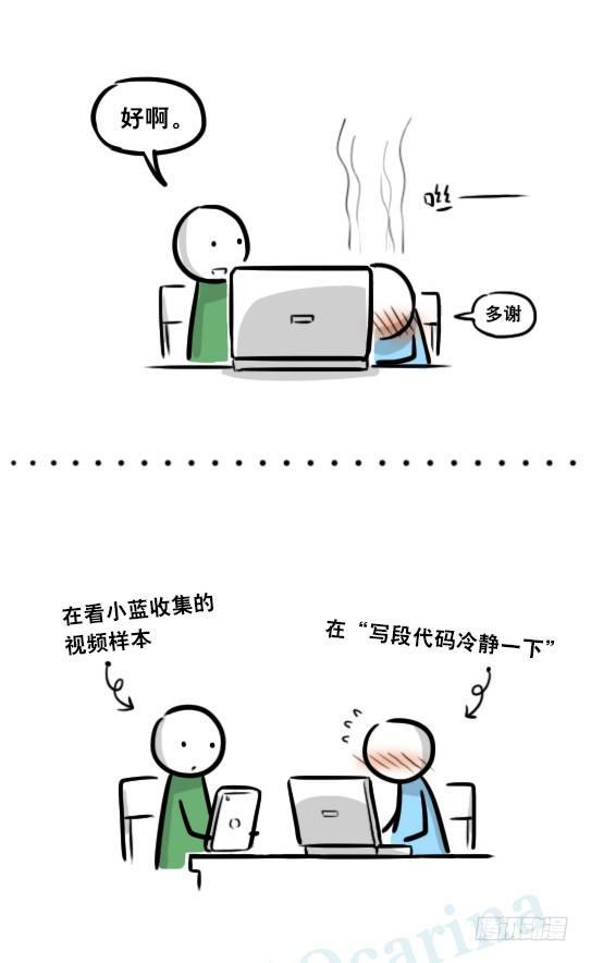 小绿和小蓝韩漫全集-259 机器人31-情绪识别程序无删减无遮挡章节图片 