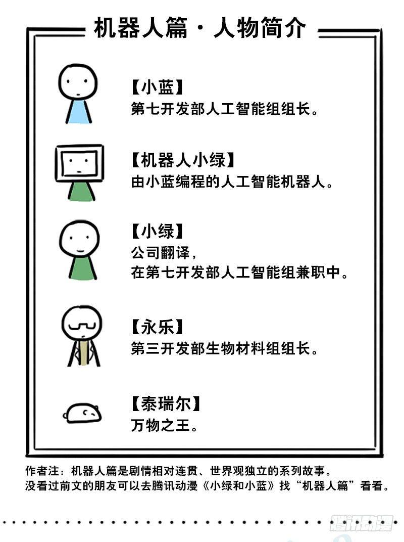 小绿和小蓝韩漫全集-325 机器人36-私心无删减无遮挡章节图片 