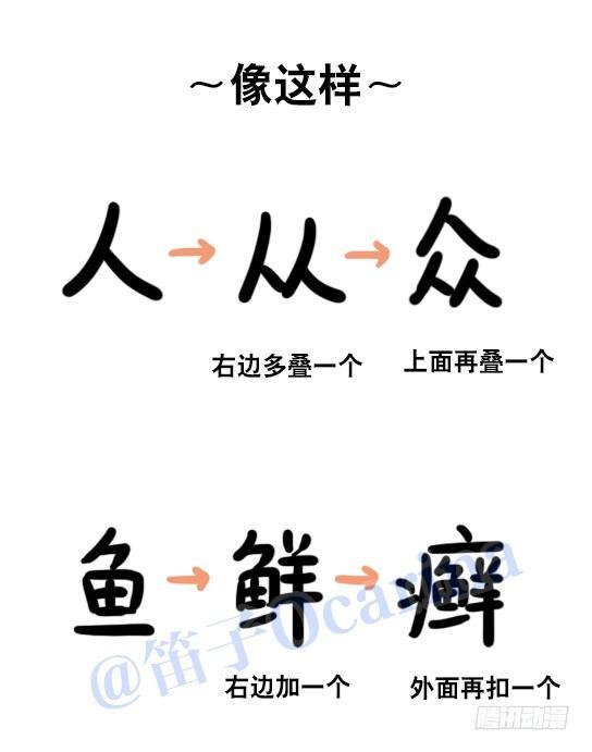 小绿和小蓝韩漫全集-35 造字法无删减无遮挡章节图片 
