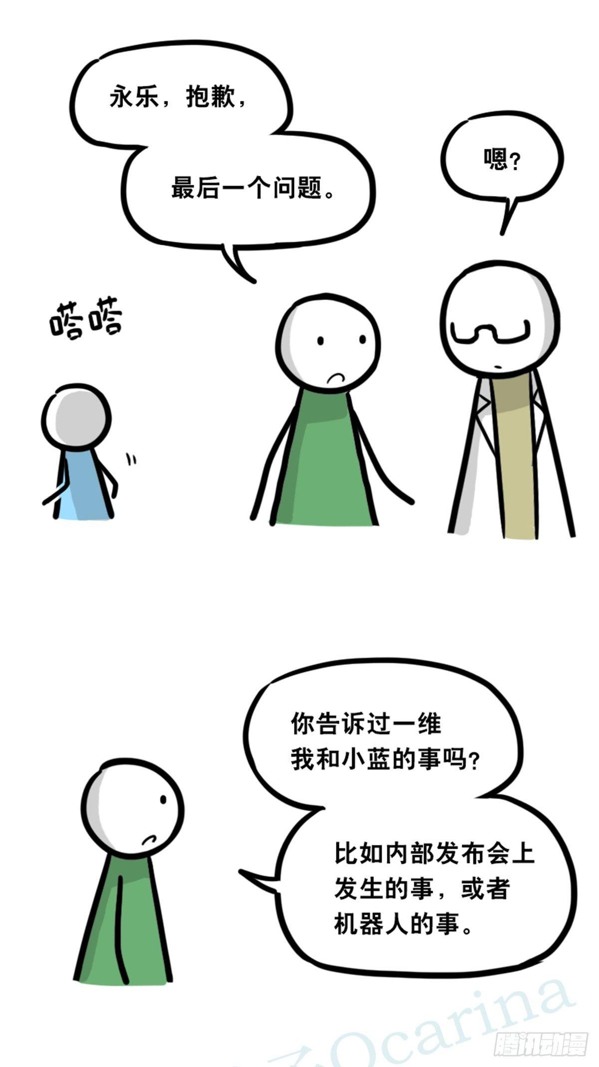 小绿和小蓝韩漫全集-350 机器人38-面试无删减无遮挡章节图片 