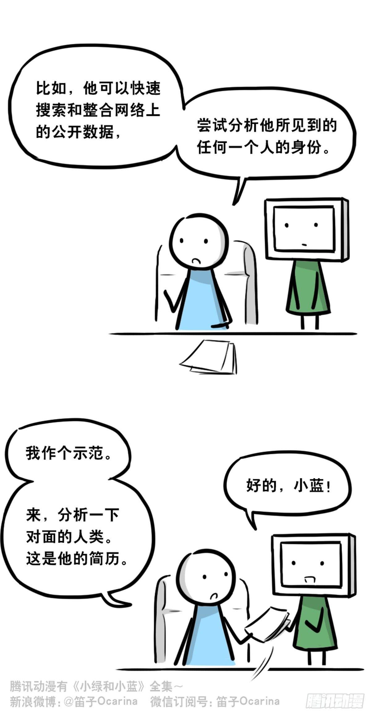 小绿和小蓝韩漫全集-350 机器人38-面试无删减无遮挡章节图片 