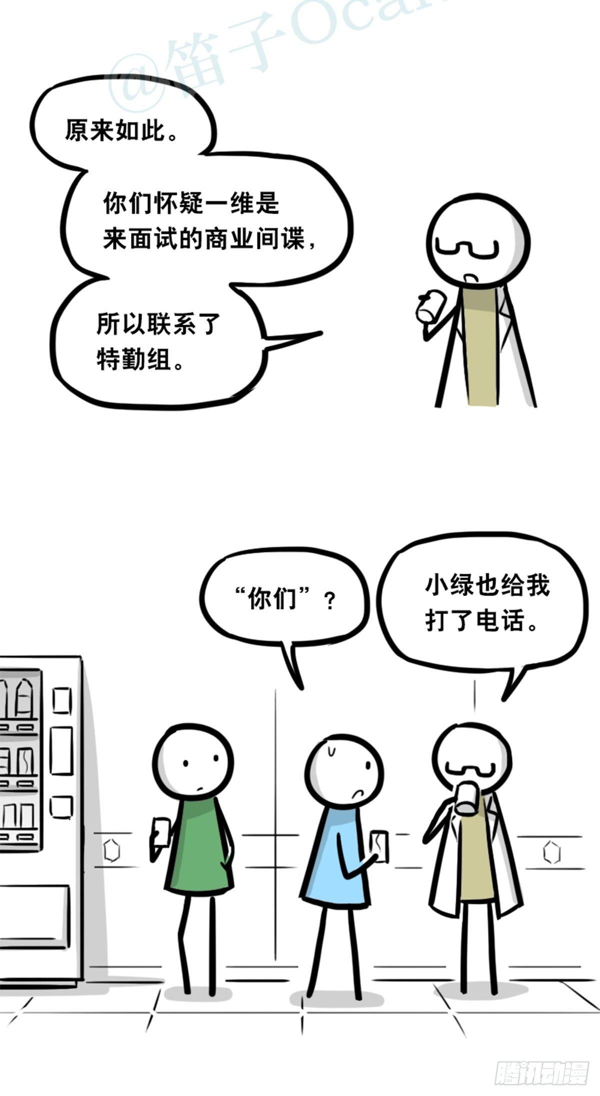 小绿和小蓝韩漫全集-350 机器人38-面试无删减无遮挡章节图片 
