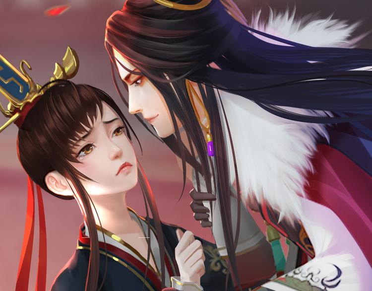 妖颜令韩漫全集-第12话 陛下，不要看无删减无遮挡章节图片 