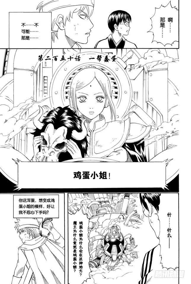 银魂韩漫全集-第250话 一帮蠢蛋无删减无遮挡章节图片 