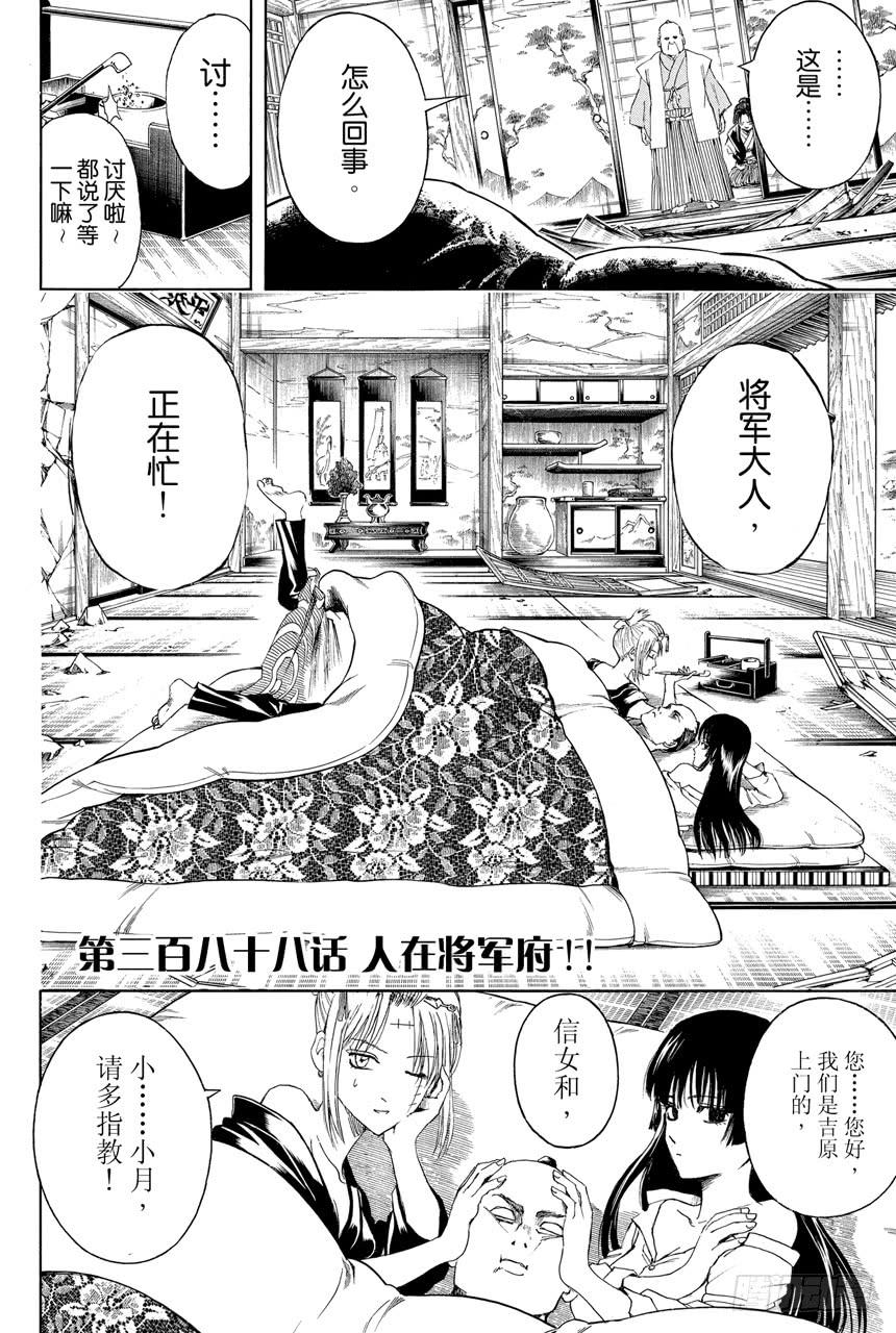 银魂韩漫全集-第388话 人在将军府！！无删减无遮挡章节图片 