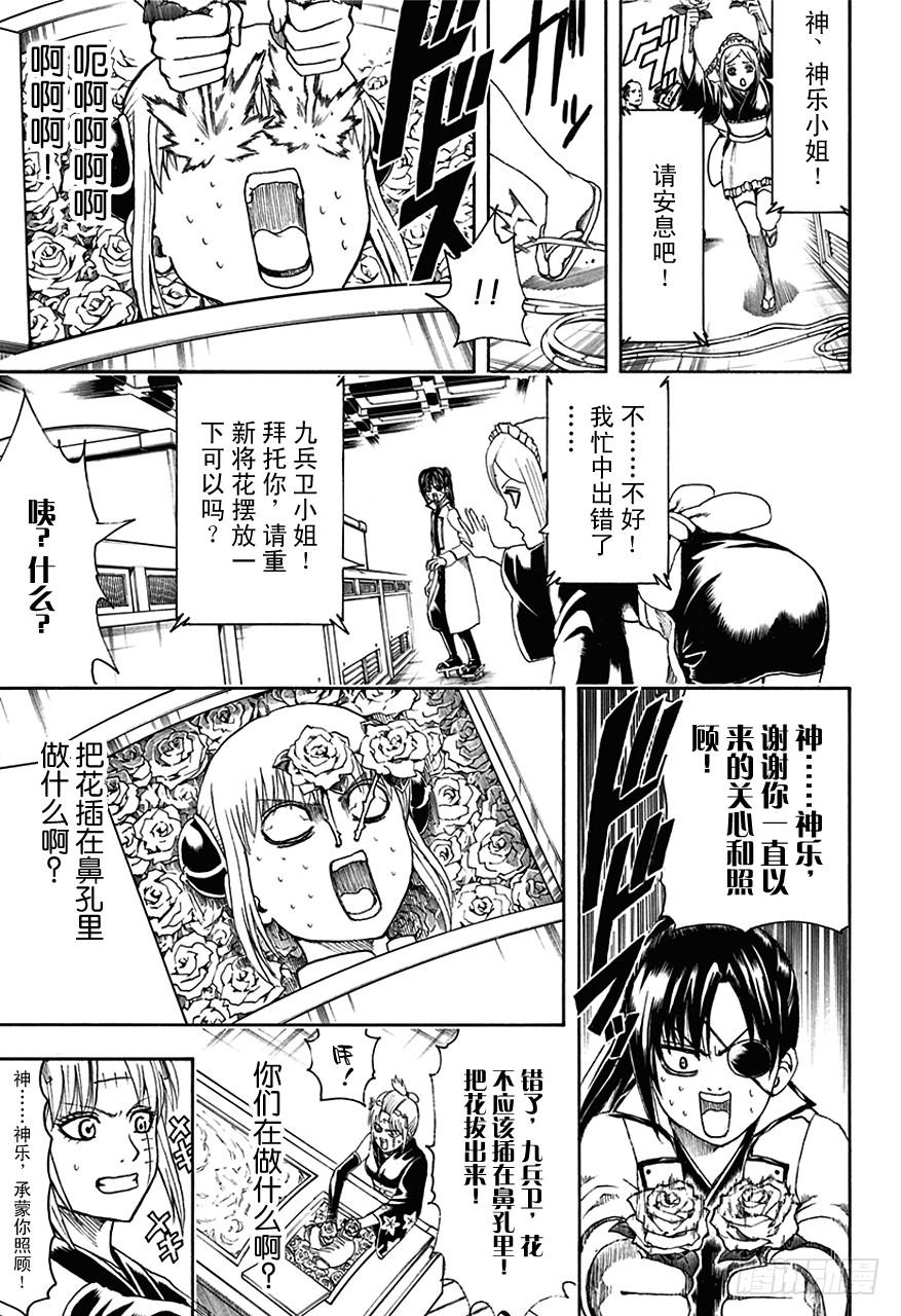 银魂韩漫全集-第459话 告别致词要简洁无删减无遮挡章节图片 