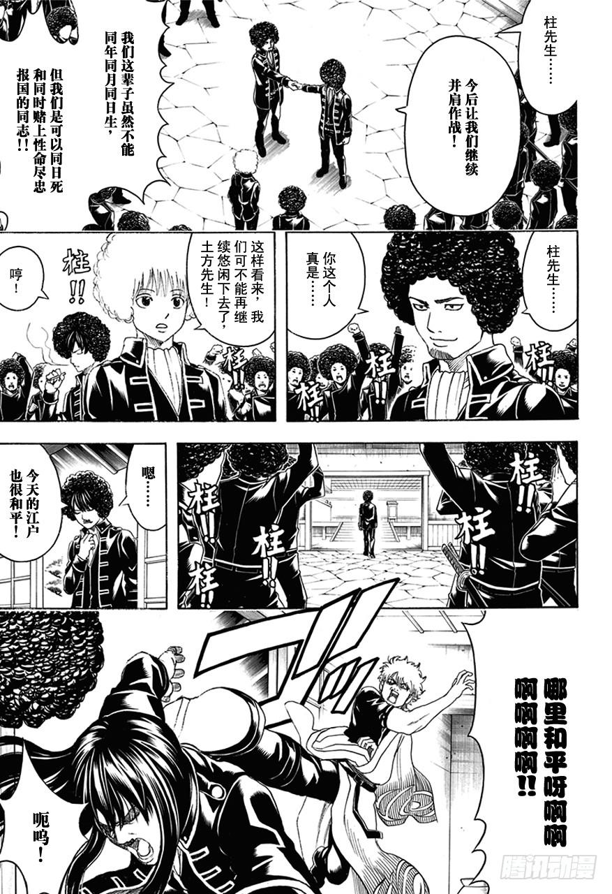 银魂韩漫全集-第490话 正义与背叛的爆炸头无删减无遮挡章节图片 