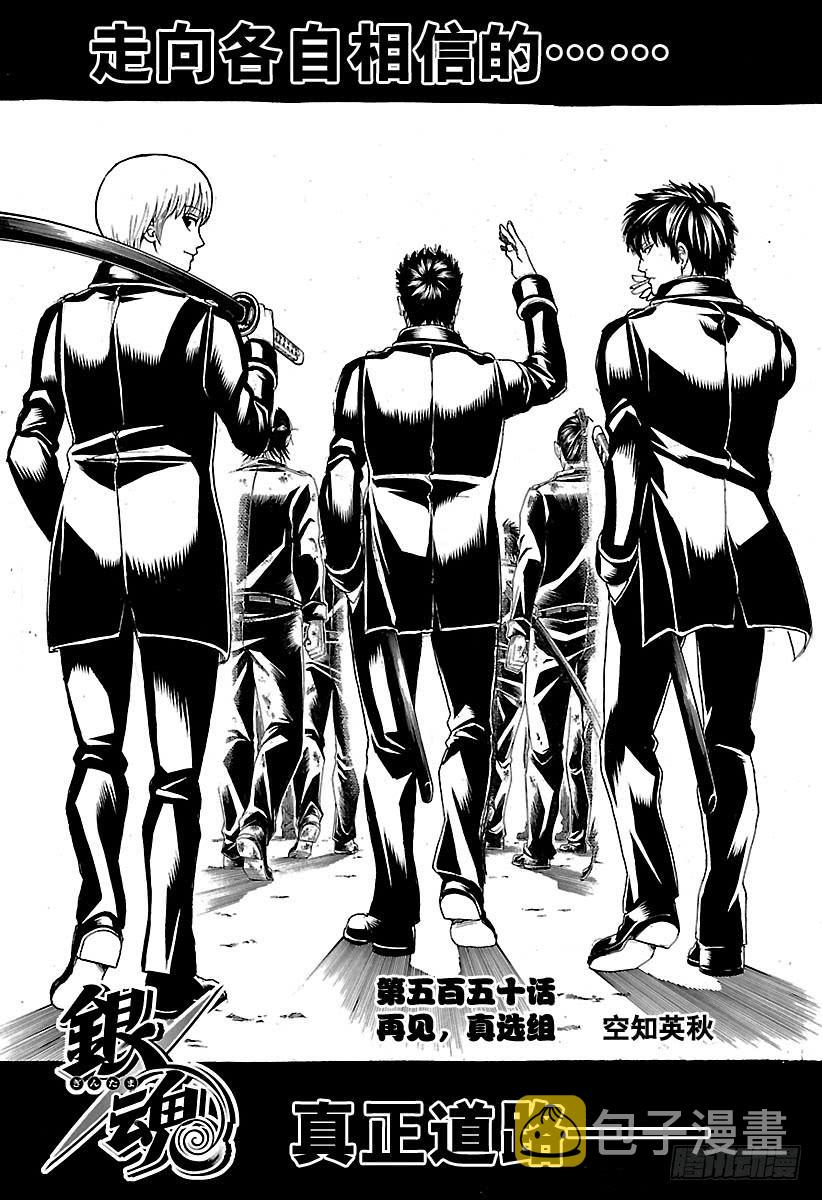 银魂韩漫全集-第550话 再见，真选组无删减无遮挡章节图片 