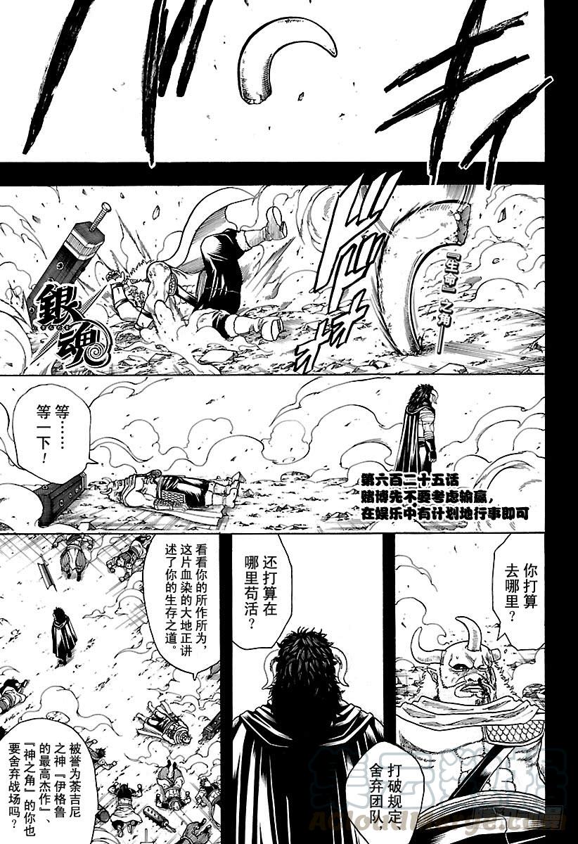 银魂韩漫全集-第625话 赌博先不要考虑输赢，无删减无遮挡章节图片 