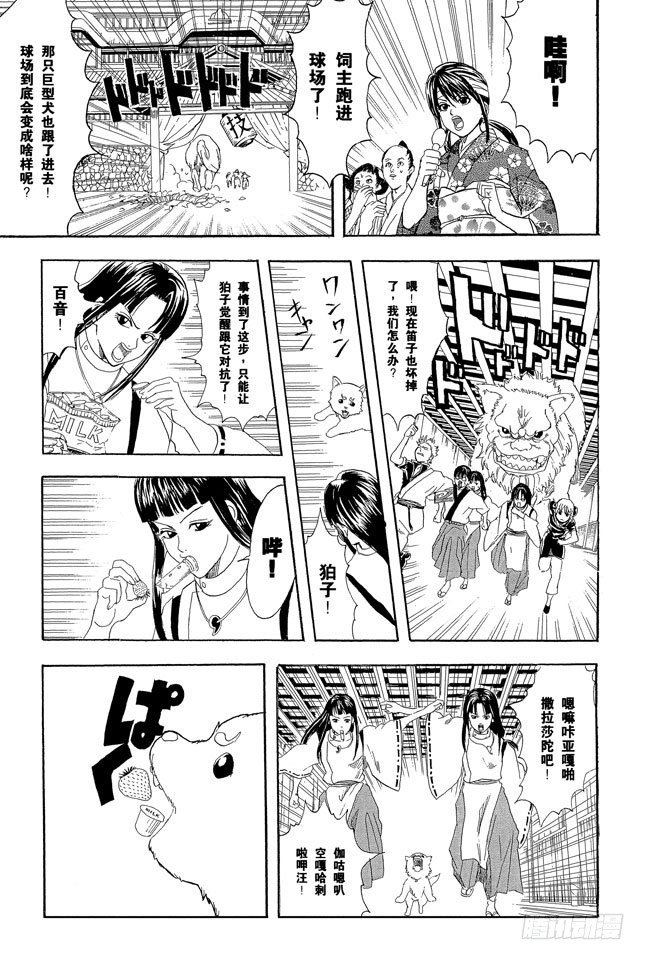 银魂韩漫全集-第73话 一声“汪”胜过一百万首诗无删减无遮挡章节图片 