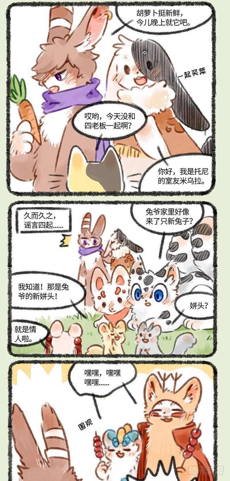 有兽焉韩漫全集-情敌兔无删减无遮挡章节图片 