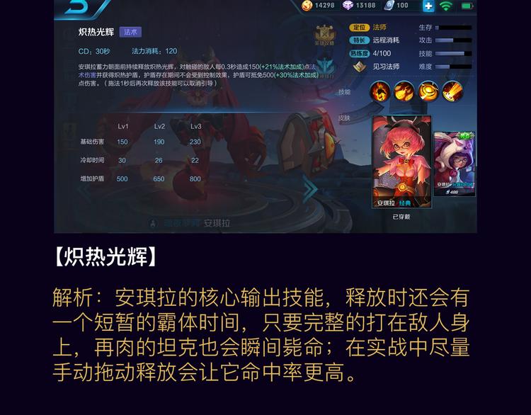 游戏世界韩漫全集-【王者荣耀】安琪拉人物详解无删减无遮挡章节图片 