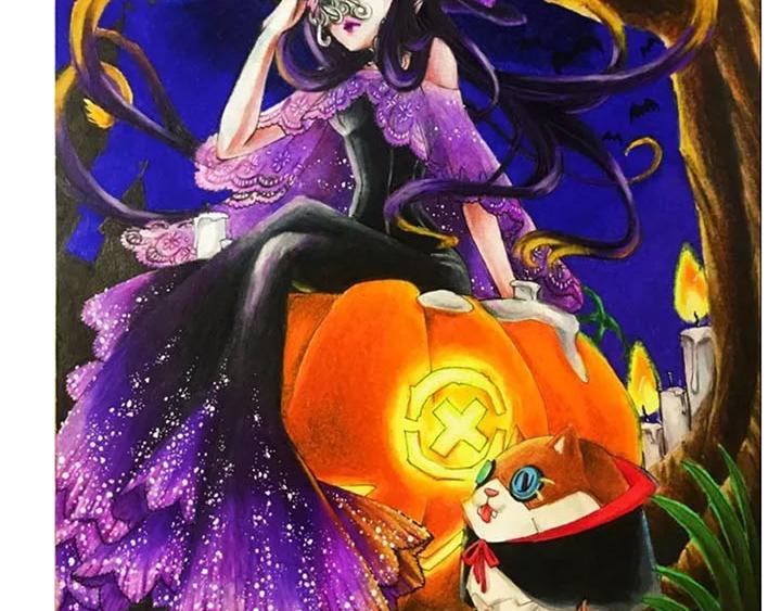 游戏世界韩漫全集-【第五】红蝶的万圣节装扮作品无删减无遮挡章节图片 