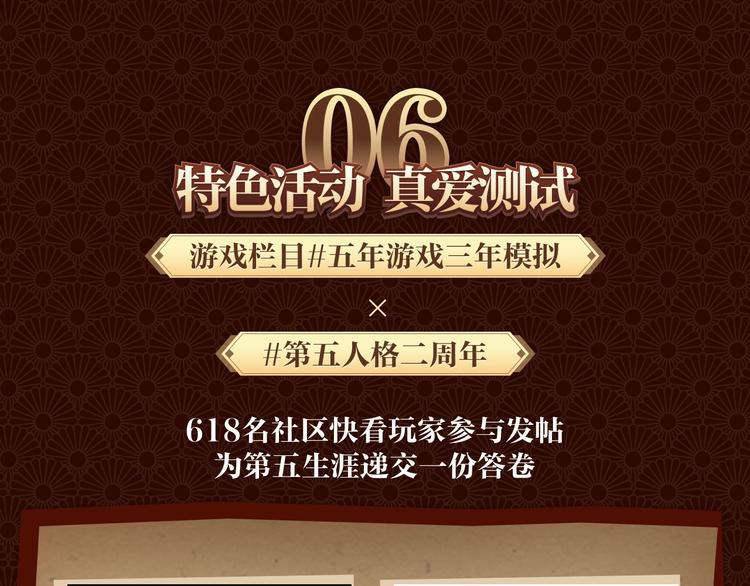 游戏世界韩漫全集-第五人格庆生精彩回顾！LOOK无删减无遮挡章节图片 