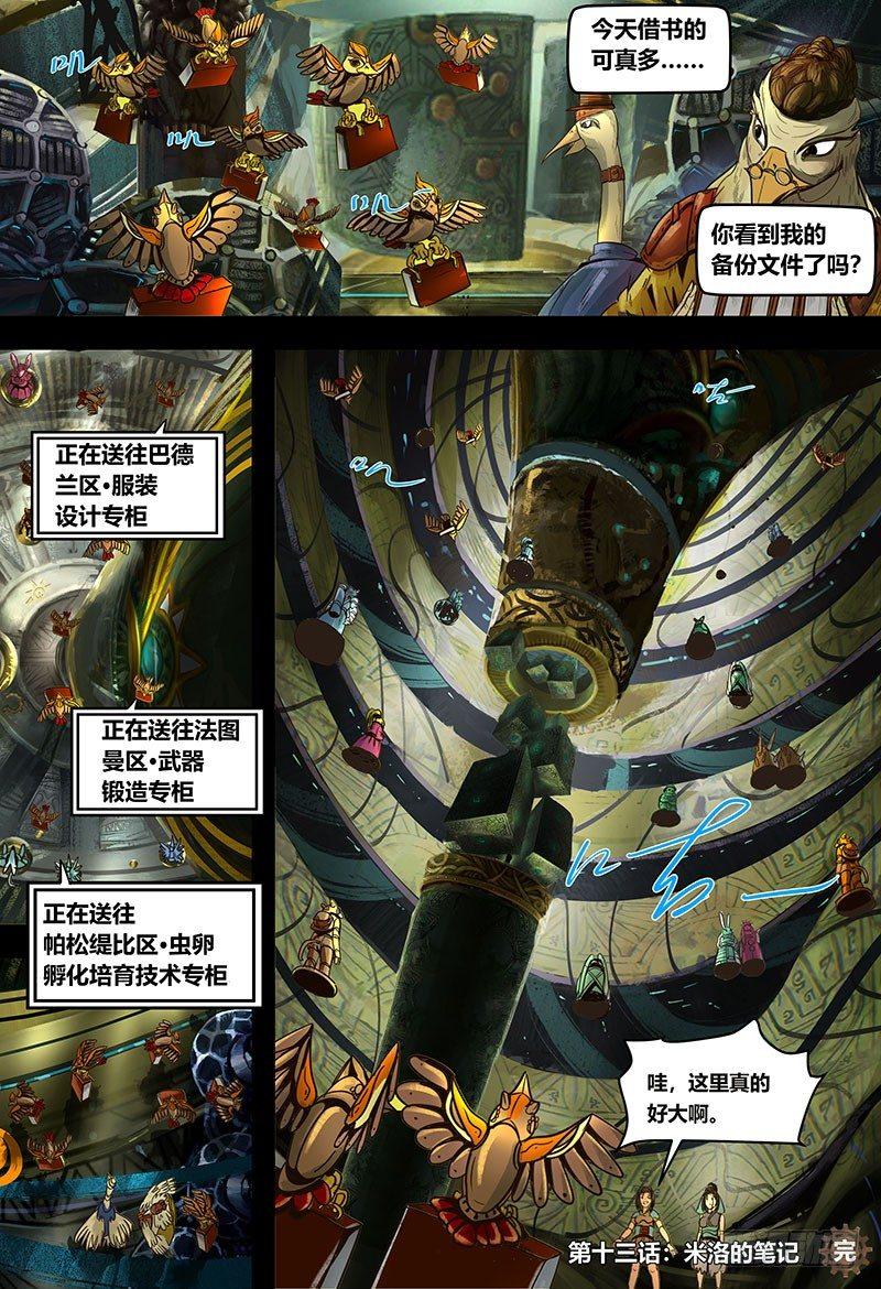 蒸汽世界韩漫全集-128 米洛的笔记无删减无遮挡章节图片 