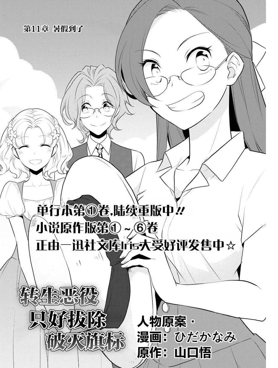 转生成为了只有乙女游戏破灭 Flag 的邪恶大小姐韩漫全集-第11话无删减无遮挡章节图片 