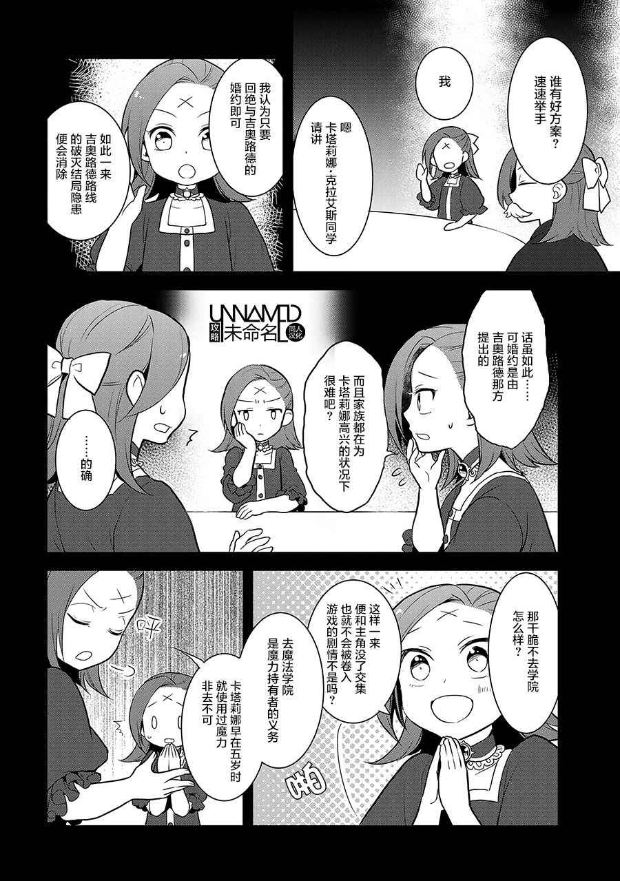 转生成为了只有乙女游戏破灭 Flag 的邪恶大小姐韩漫全集-第1话无删减无遮挡章节图片 