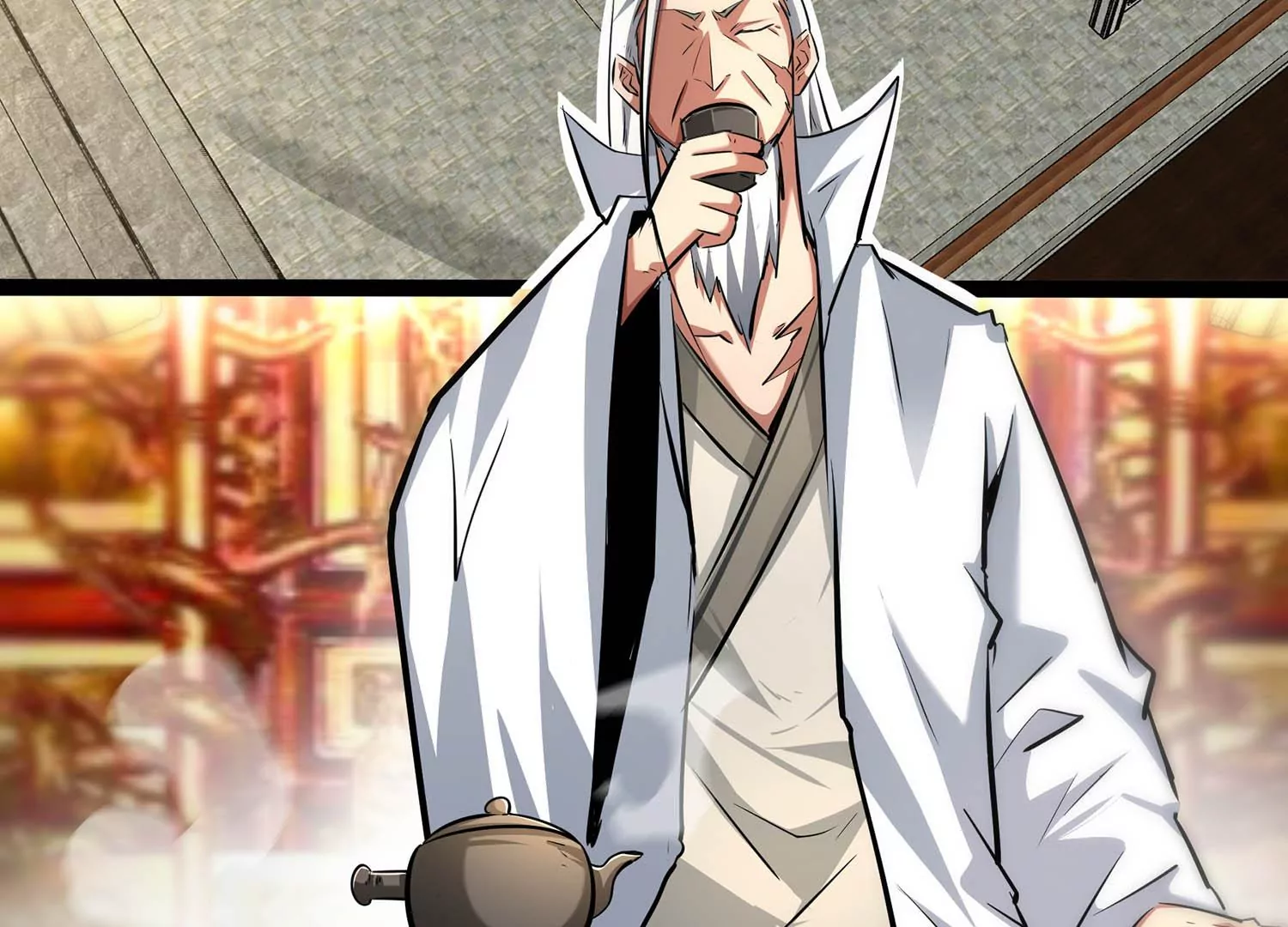 诸神退散韩漫全集-第59话 牧家家主的切磋邀请无删减无遮挡章节图片 