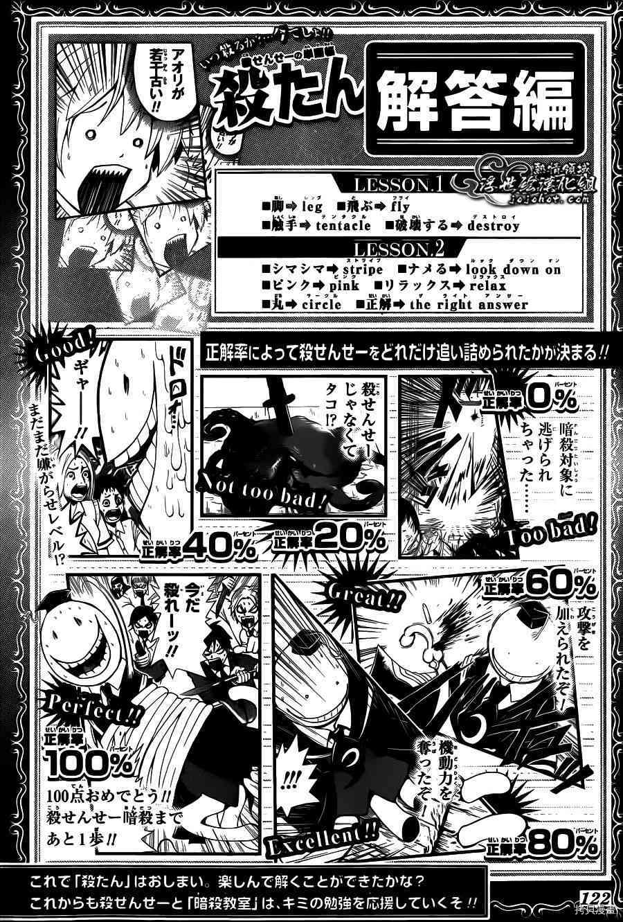 暗杀教室[拷贝漫画]韩漫全集-第55话无删减无遮挡章节图片 