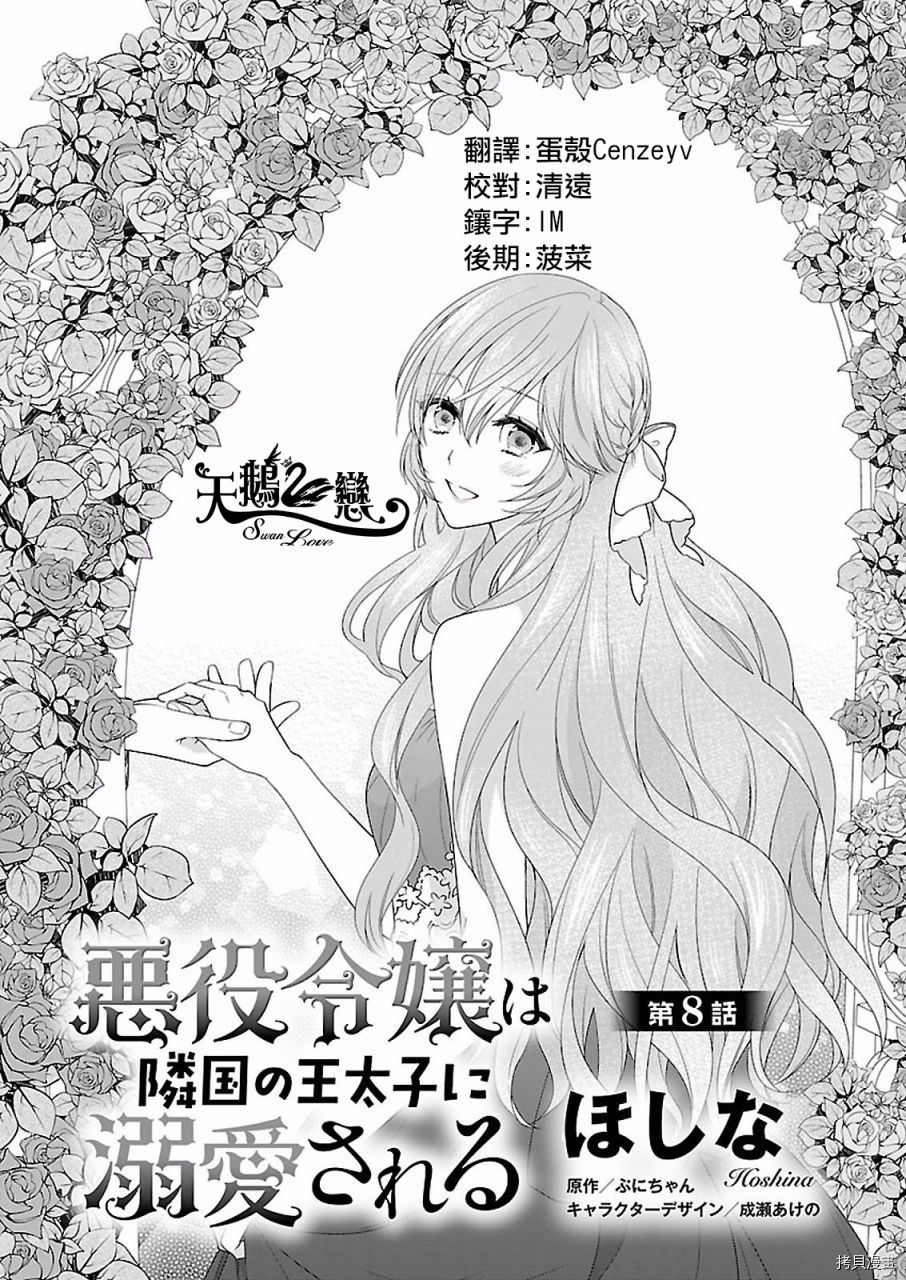 被邻国王子溺爱的反派女主[拷贝漫画]韩漫全集-第08话无删减无遮挡章节图片 