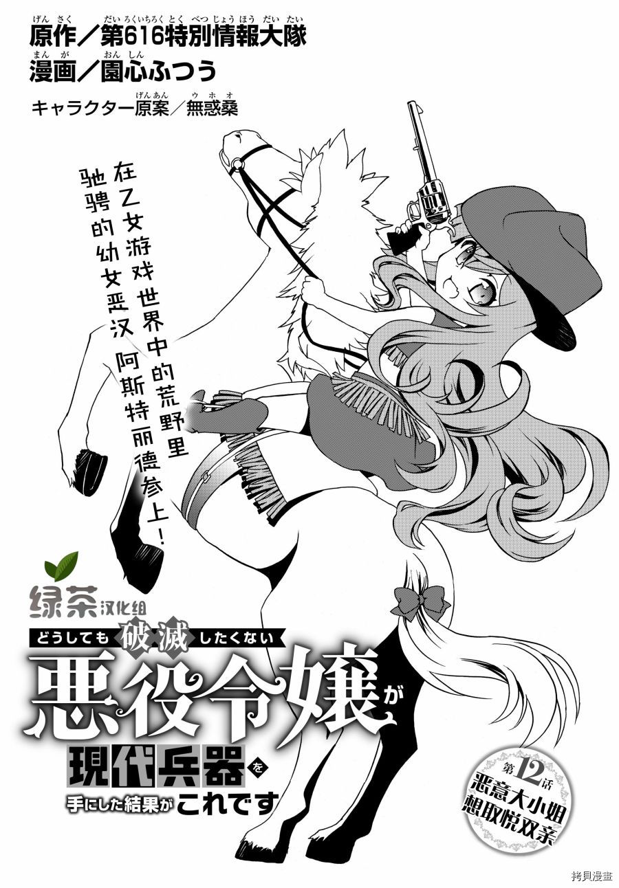 当现代武器落入无论如何都不想败落的恶役大小姐手里时便是这副模样[拷贝漫画]韩漫全集-第12话无删减无遮挡章节图片 