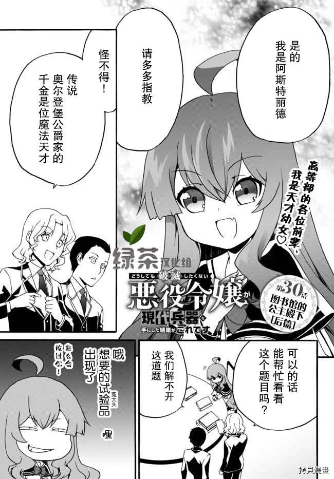 当现代武器落入无论如何都不想败落的恶役大小姐手里时便是这副模样[拷贝漫画]韩漫全集-第30话无删减无遮挡章节图片 