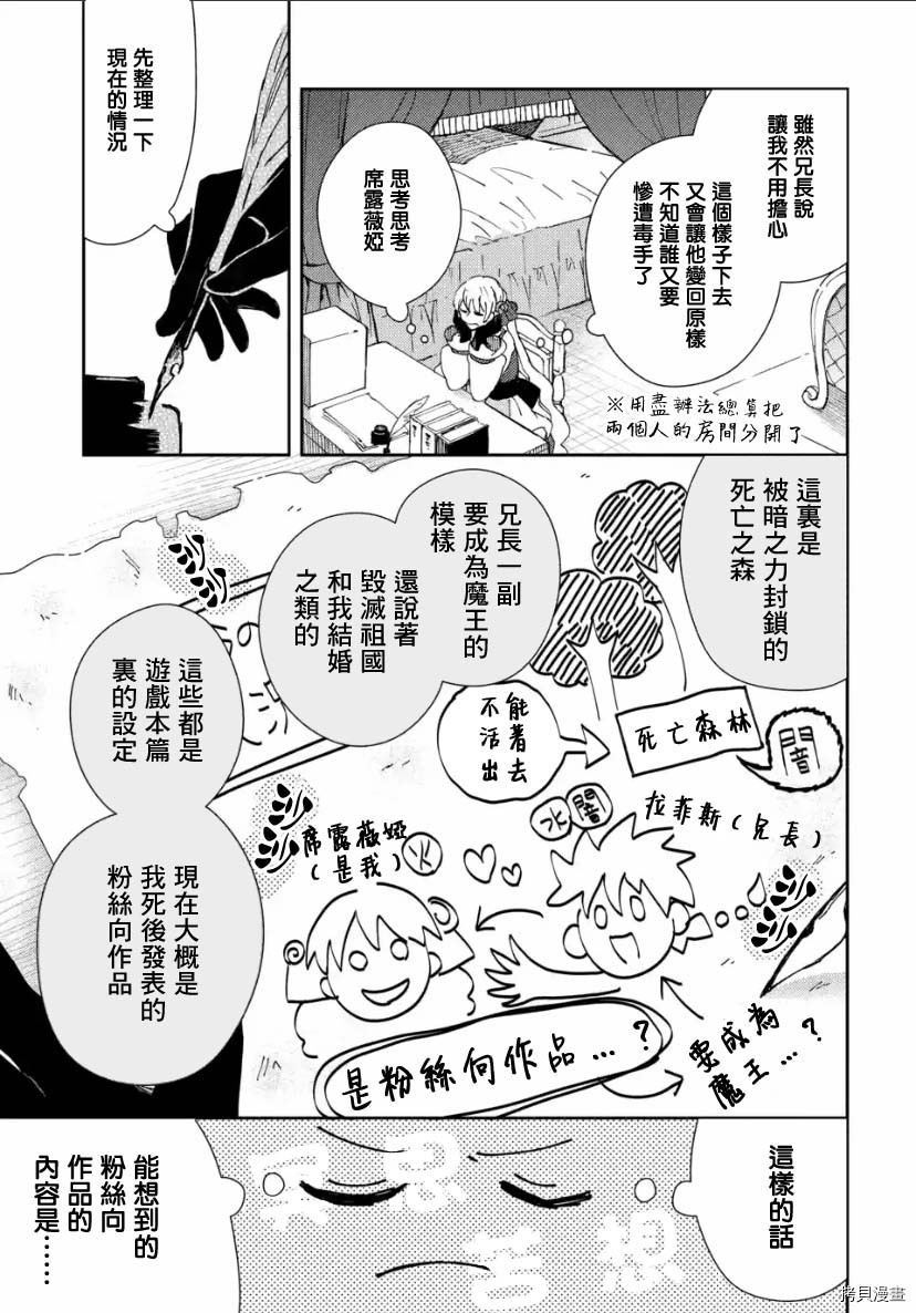 恶役大小姐的兄长不是可攻略对象！！[拷贝漫画]韩漫全集-第3.2话无删减无遮挡章节图片 