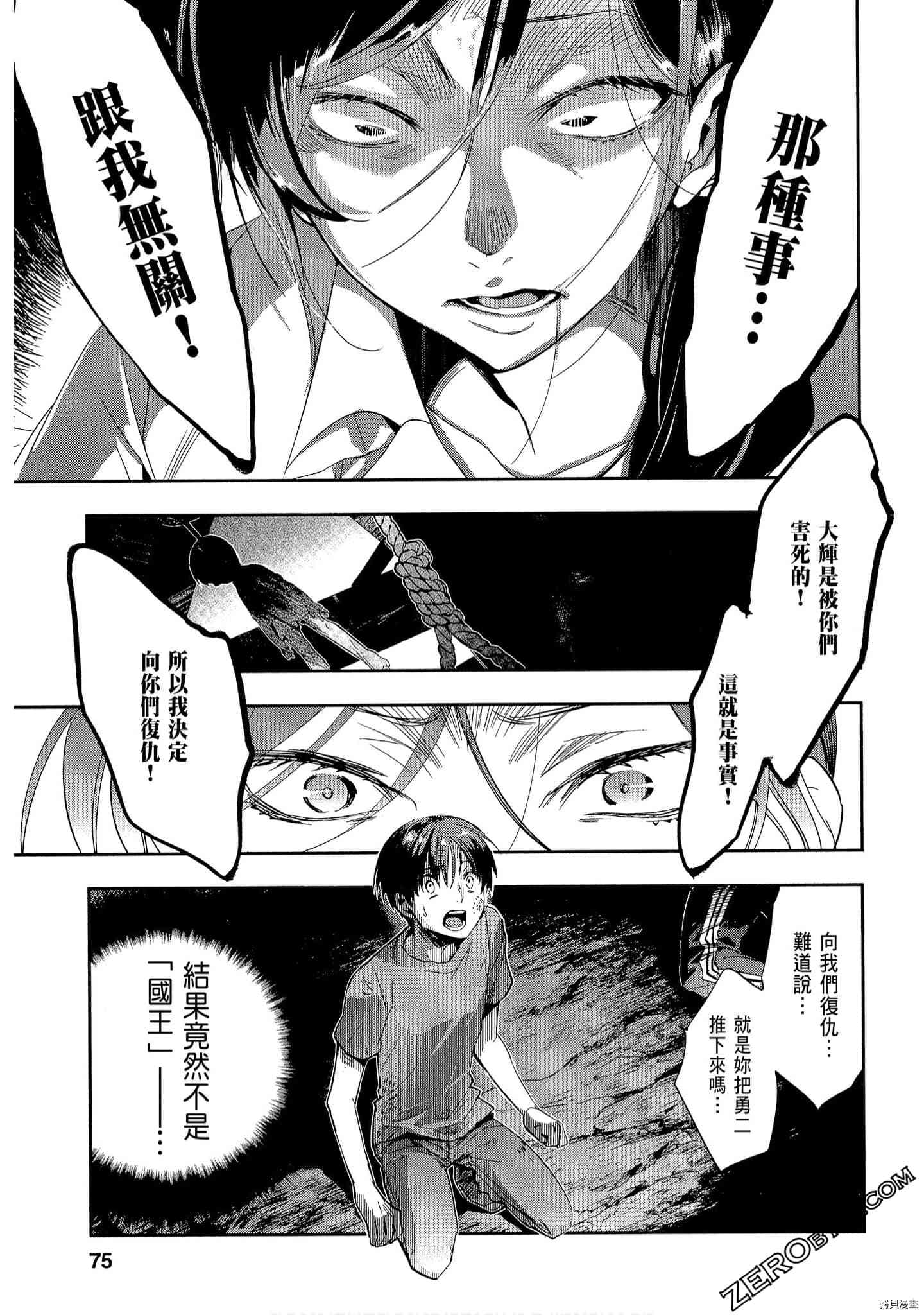 国王游戏[拷贝漫画]韩漫全集-起源3卷无删减无遮挡章节图片 