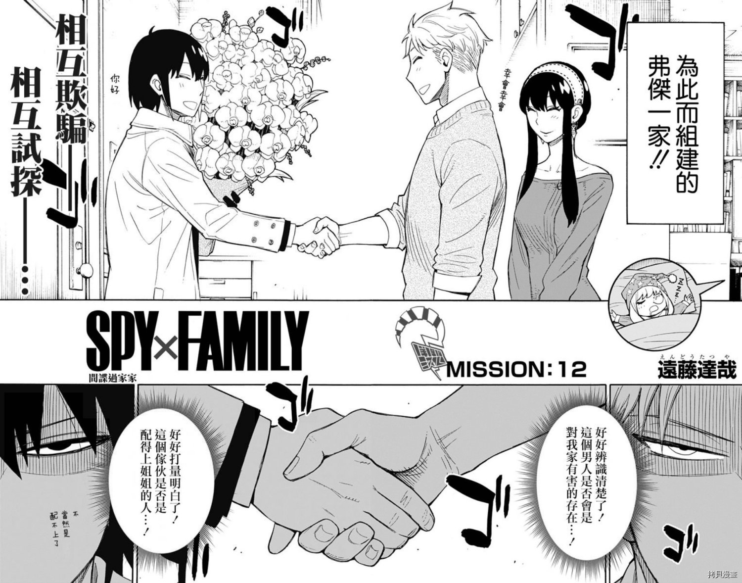 间谍过家家[拷贝漫画]韩漫全集-第12话无删减无遮挡章节图片 