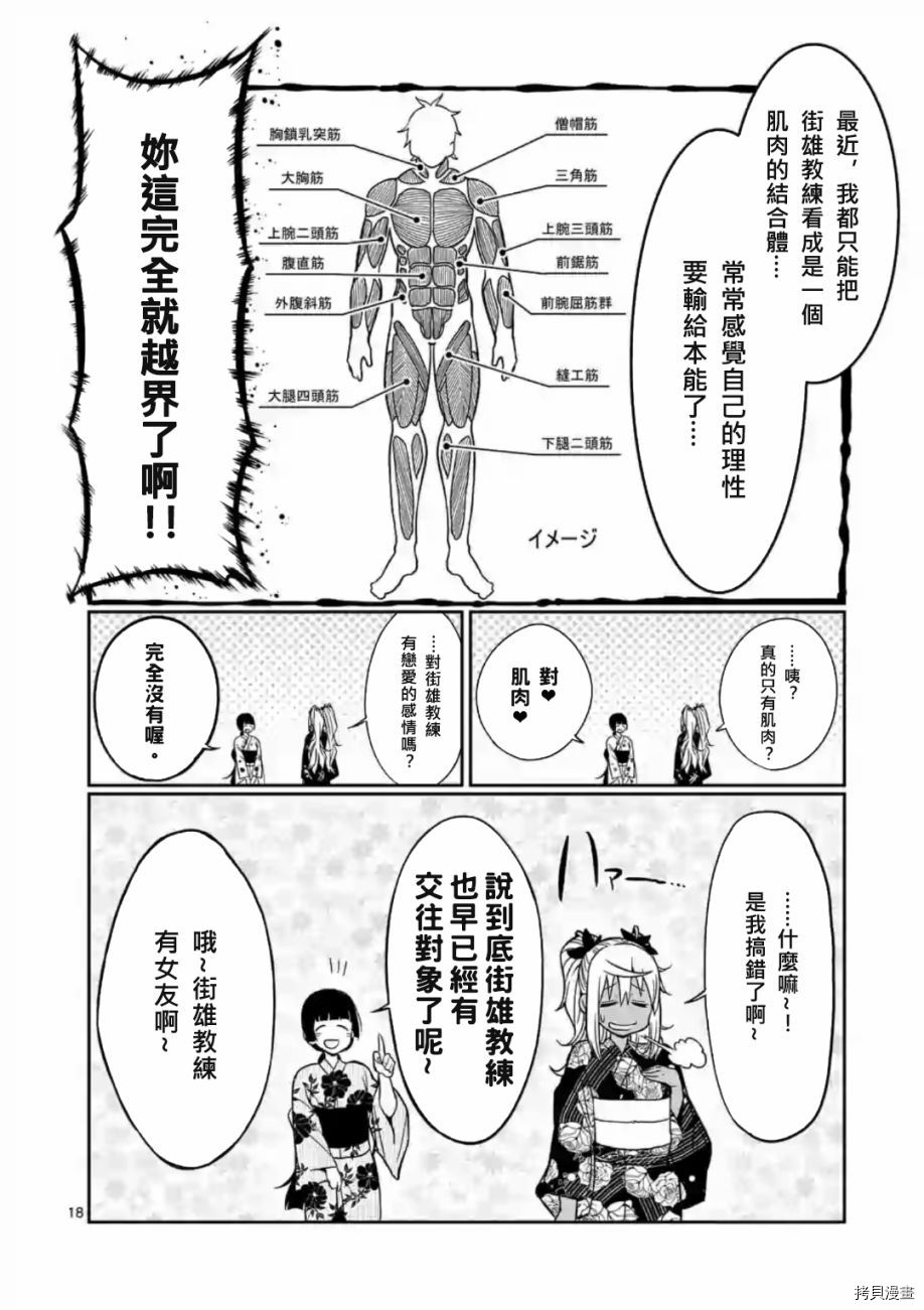 肌肉少女：哑铃，能举多少公斤？[拷贝漫画]韩漫全集-第60话无删减无遮挡章节图片 