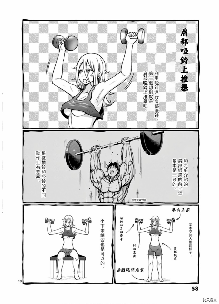 肌肉少女：哑铃，能举多少公斤？[拷贝漫画]韩漫全集-第68话无删减无遮挡章节图片 