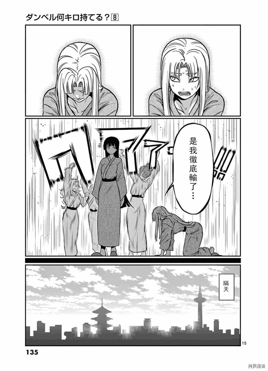 肌肉少女：哑铃，能举多少公斤？[拷贝漫画]韩漫全集-第72话无删减无遮挡章节图片 