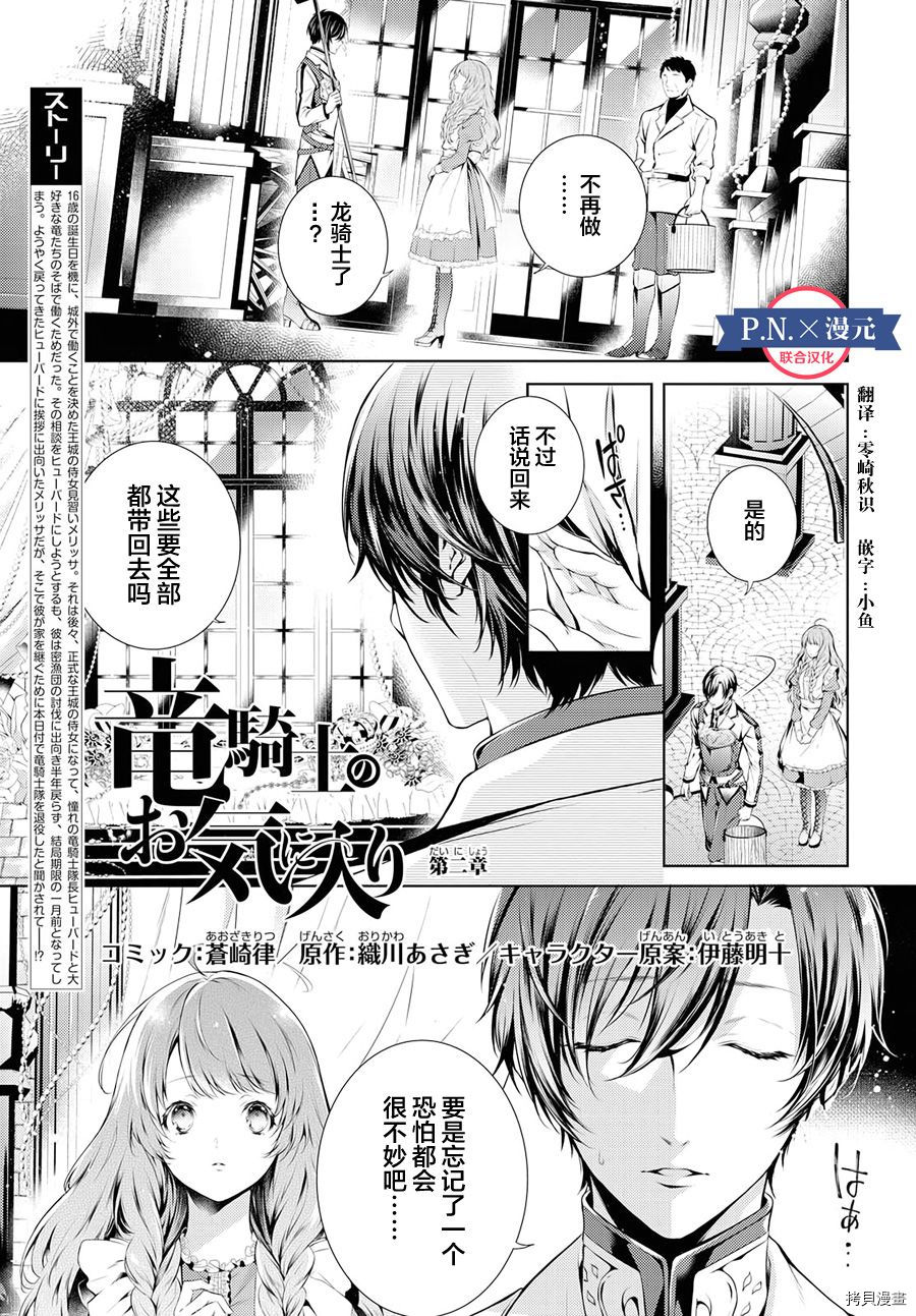 龙骑士的宠儿[拷贝漫画]韩漫全集-第02话无删减无遮挡章节图片 