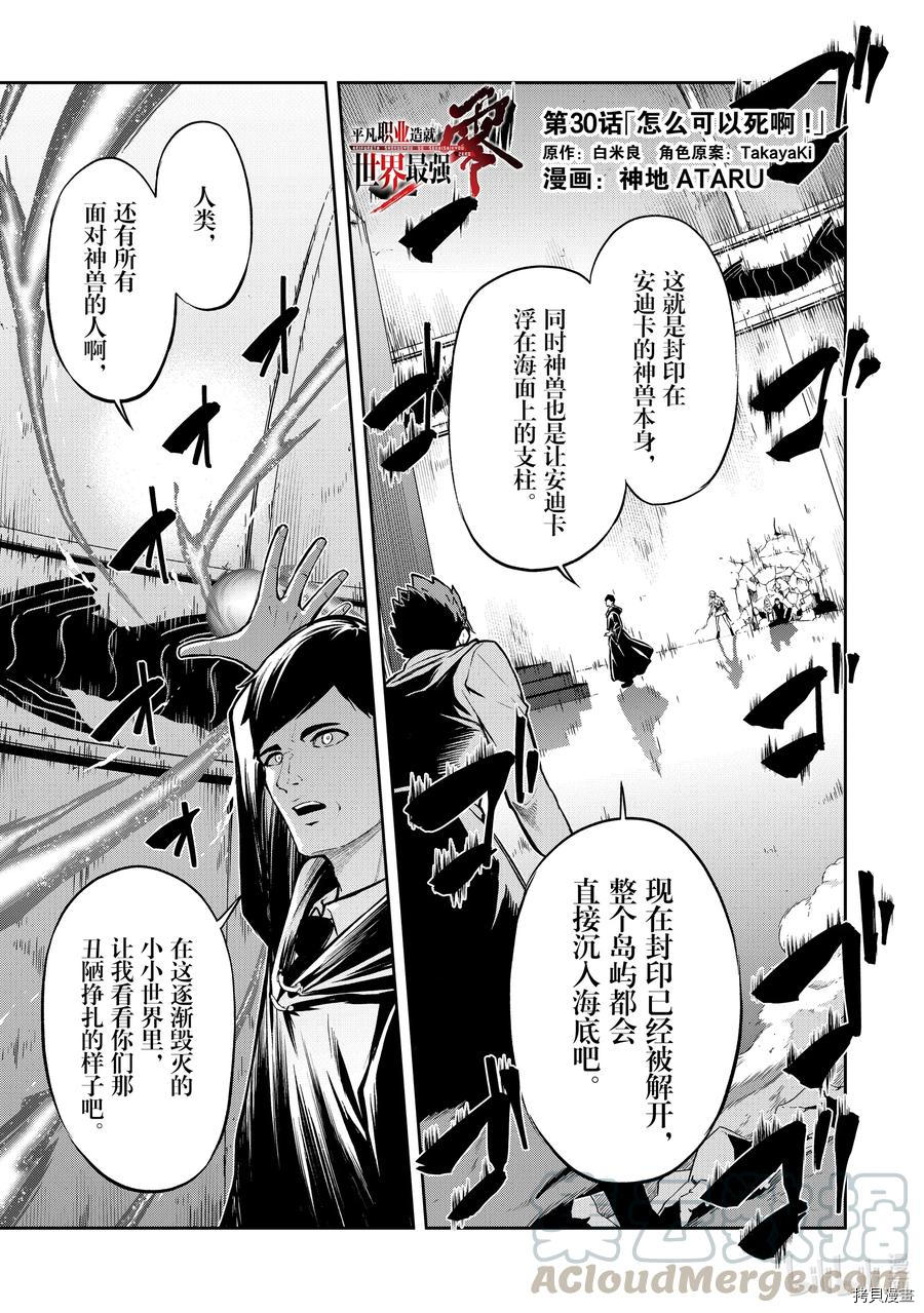 平凡职业成就世界最强 零[拷贝漫画]韩漫全集-第30話无删减无遮挡章节图片 
