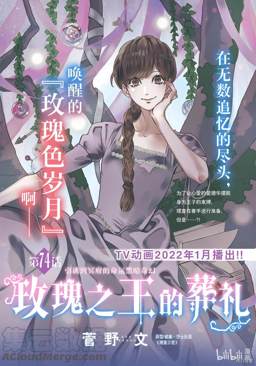 蔷薇王的葬队[拷贝漫画]韩漫全集-第74话无删减无遮挡章节图片 