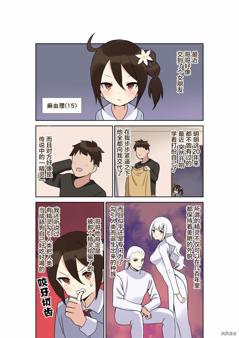 如果精灵生活在现代[拷贝漫画]韩漫全集-第09话无删减无遮挡章节图片 