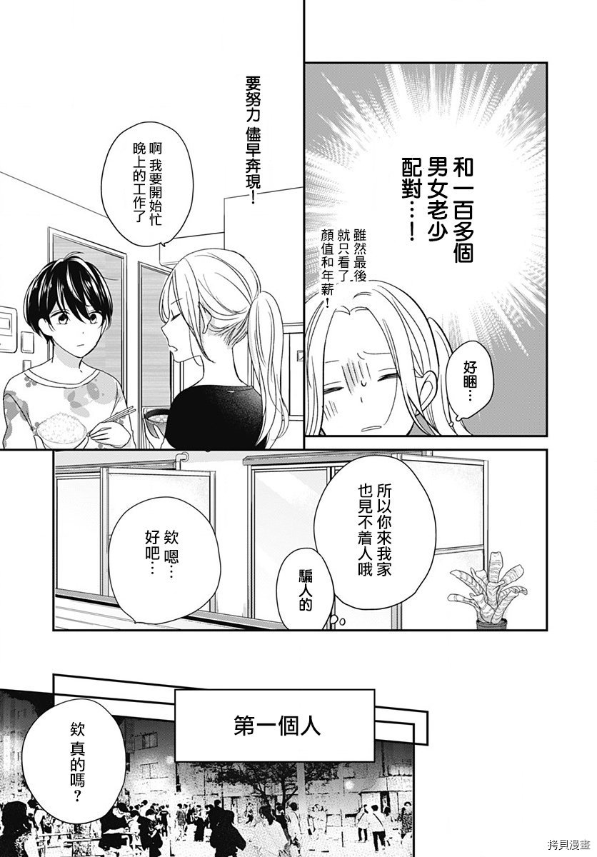 在交友软件遇见了不得了的家伙[拷贝漫画]韩漫全集-第4.1话无删减无遮挡章节图片 