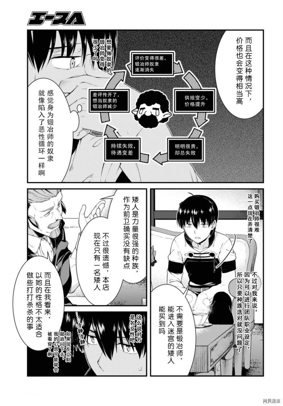 在异世界迷宫开后宫[拷贝漫画]韩漫全集-第37話无删减无遮挡章节图片 