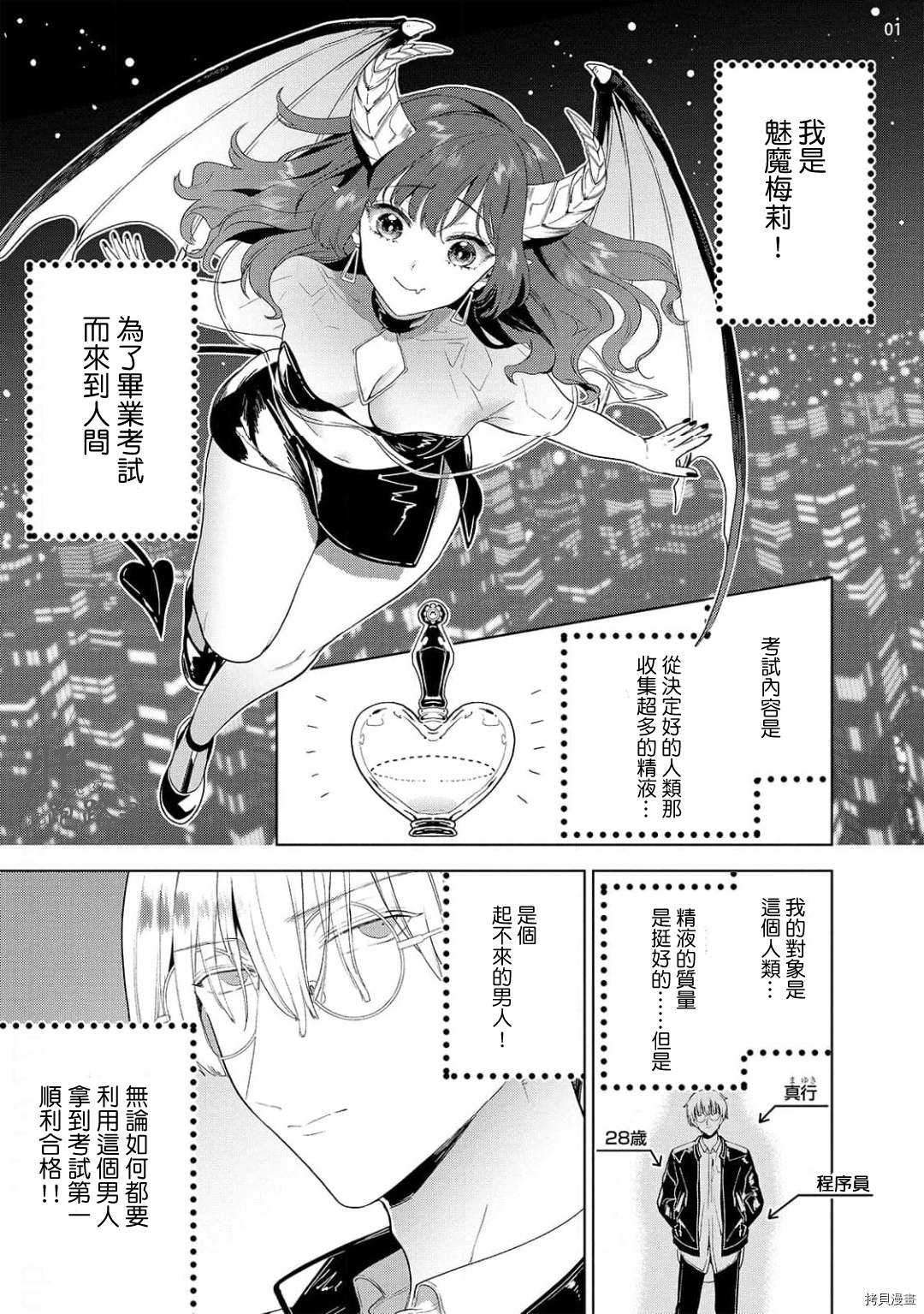 自信魅魔与起不来的男人[拷贝漫画]韩漫全集-第02話无删减无遮挡章节图片 
