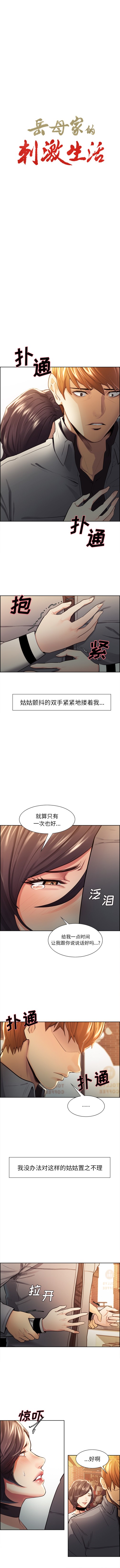 岳母家的刺激生活[抖漫]韩漫全集-岳母家的刺激生活-第 31 章无删减无遮挡章节图片 