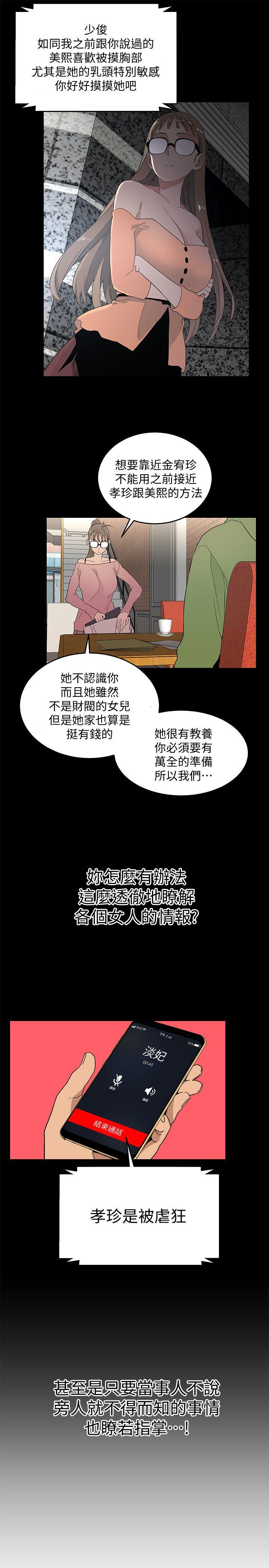 食物链[抖漫]韩漫全集-食物鏈-第19話 - 起疑无删减无遮挡章节图片 