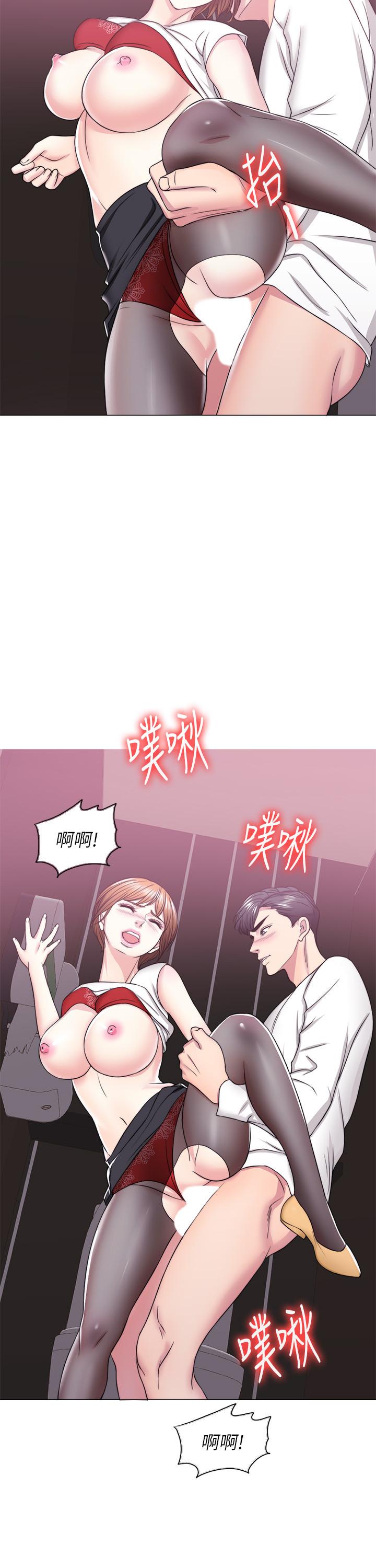 湿身游泳课[h漫]韩漫全集-湿身游泳课-第23話-穿黑絲襪赴約无删减无遮挡章节图片 