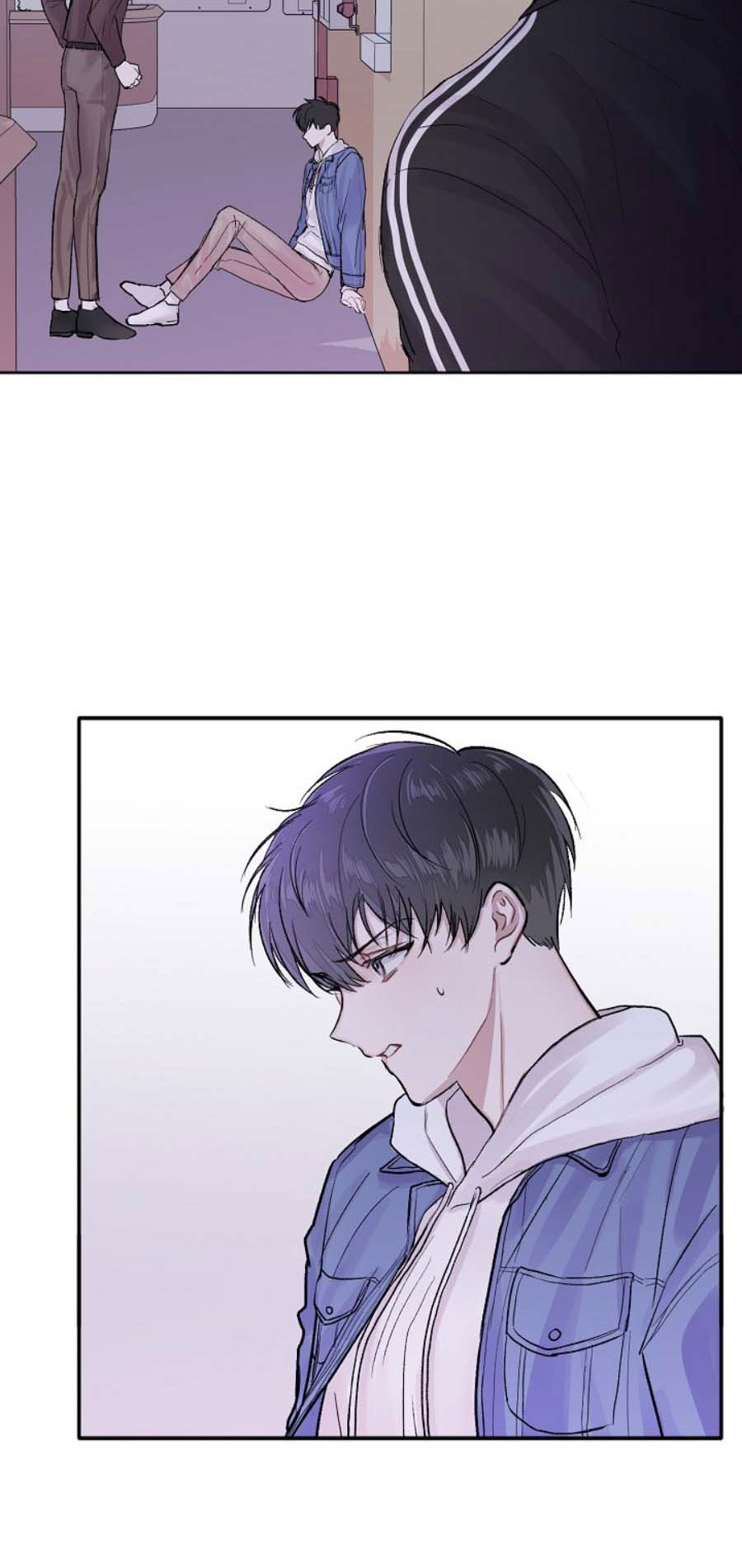 前辈别哭[抖漫]韩漫全集-前辈别哭-1话无删减无遮挡章节图片 