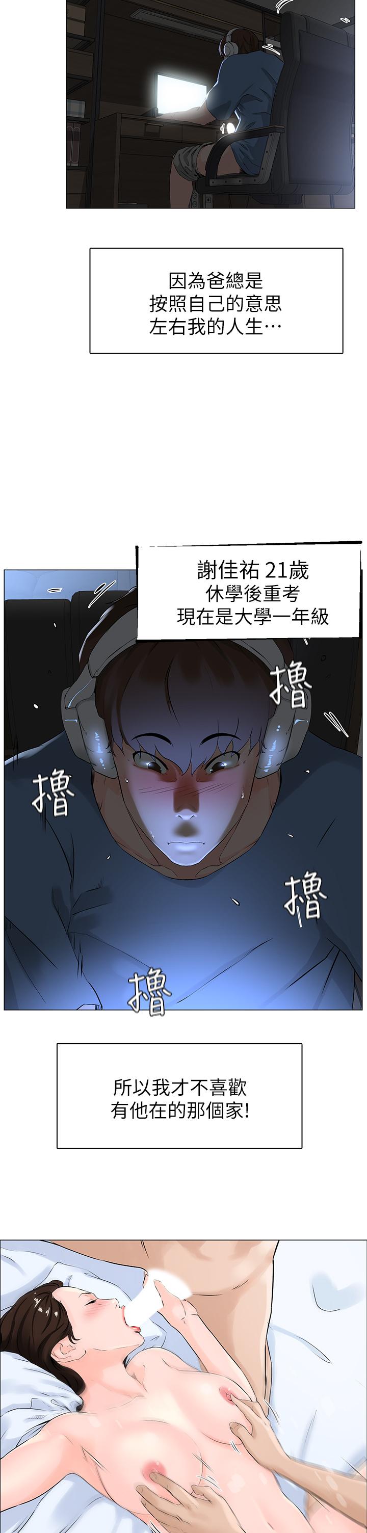 楼上的网美[h漫]韩漫全集-楼上的网美-第1話-樓上鄰居是性感網紅无删减无遮挡章节图片 