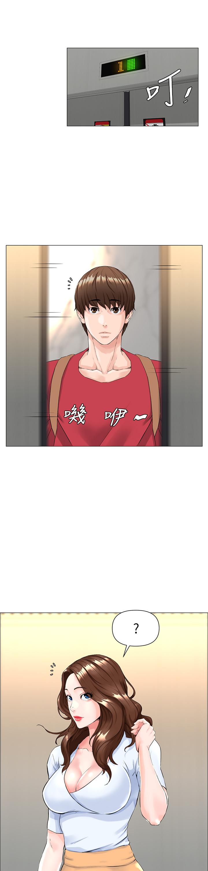 楼上的网美[h漫]韩漫全集-楼上的网美-第2話-被困在電梯裡的兩人无删减无遮挡章节图片 