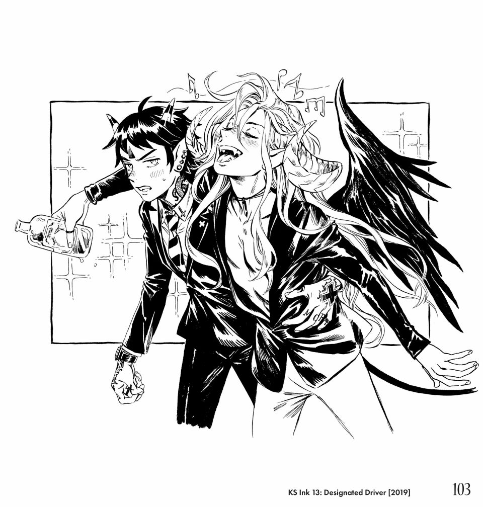 甜蜜的恶魔韩漫全集-艺术设定集无删减无遮挡章节图片 