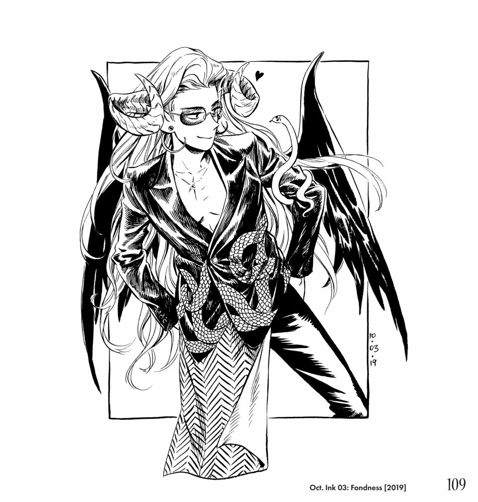 甜蜜的恶魔韩漫全集-艺术设定集无删减无遮挡章节图片 