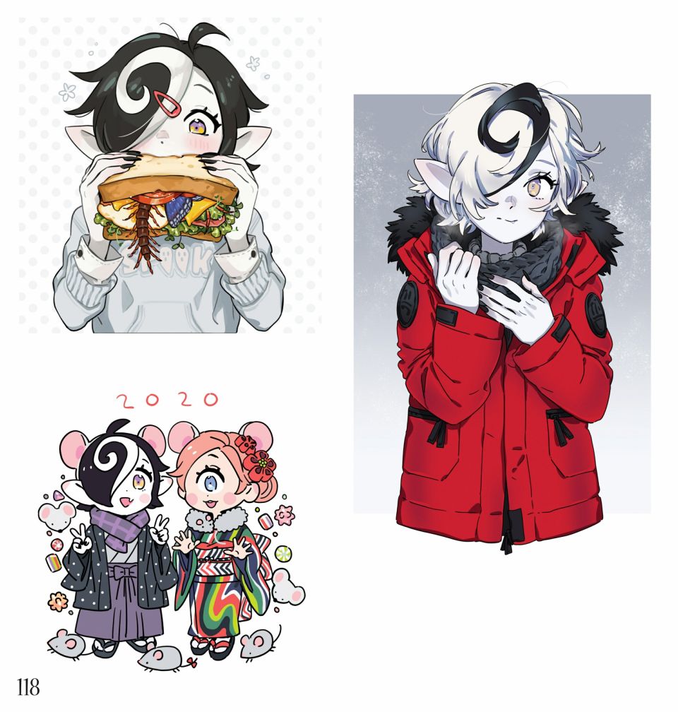 甜蜜的恶魔韩漫全集-艺术设定集无删减无遮挡章节图片 