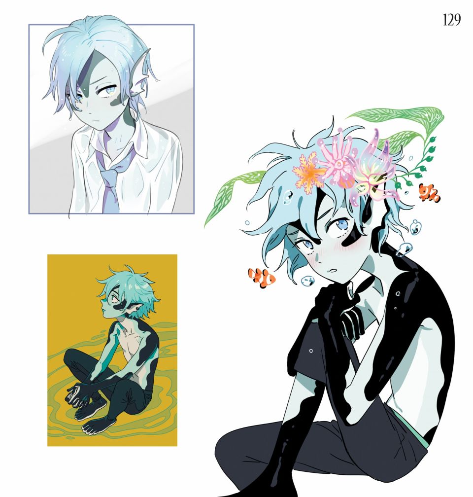 甜蜜的恶魔韩漫全集-艺术设定集无删减无遮挡章节图片 