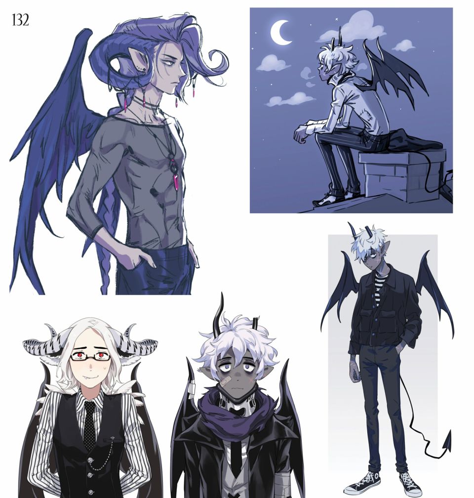 甜蜜的恶魔韩漫全集-艺术设定集无删减无遮挡章节图片 